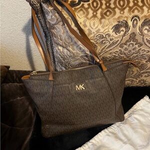 Michael Kors Brown Tote Bag